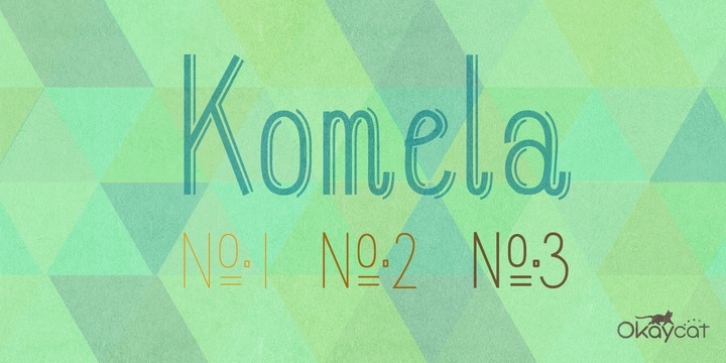 Komela font preview