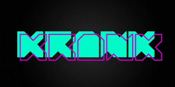 Krank font preview