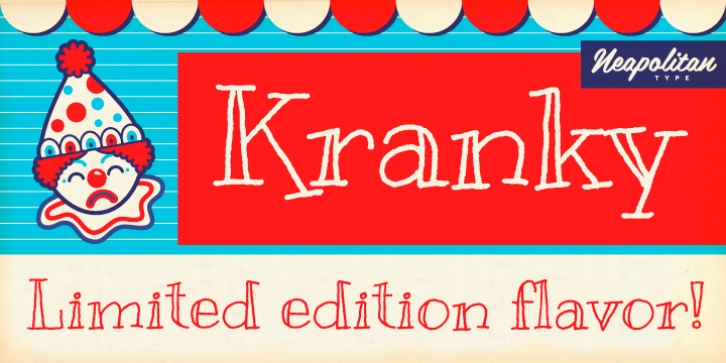 Kranky Pro font preview