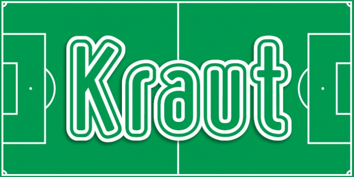 Kraut font preview