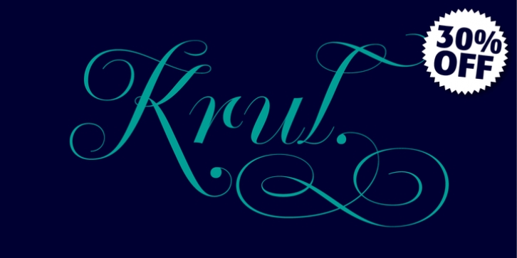 Krul font preview