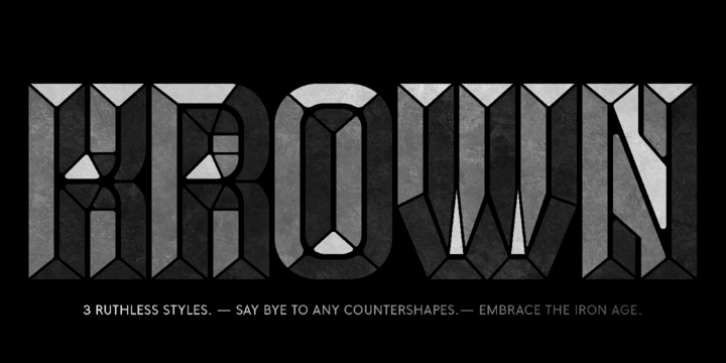 Kröwn font preview