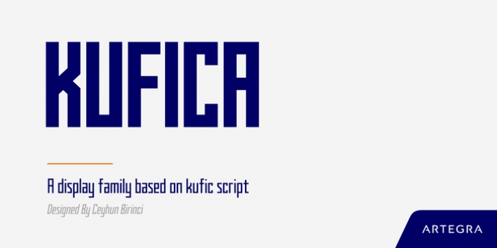 Kufica font preview