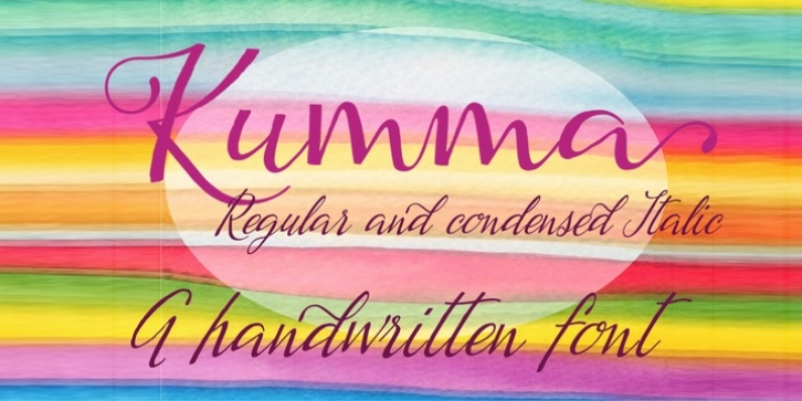 Kumma font preview