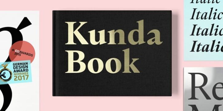 Kunda Book font preview