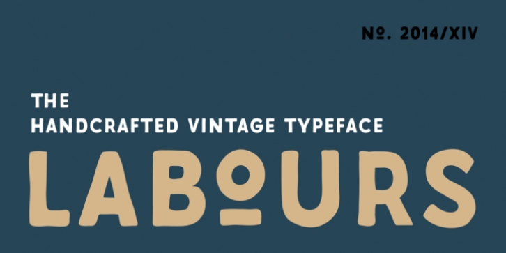 Labours font preview