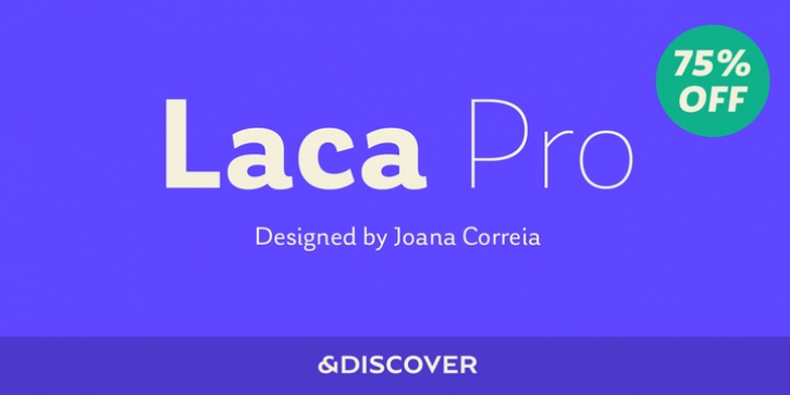 Laca Pro font preview