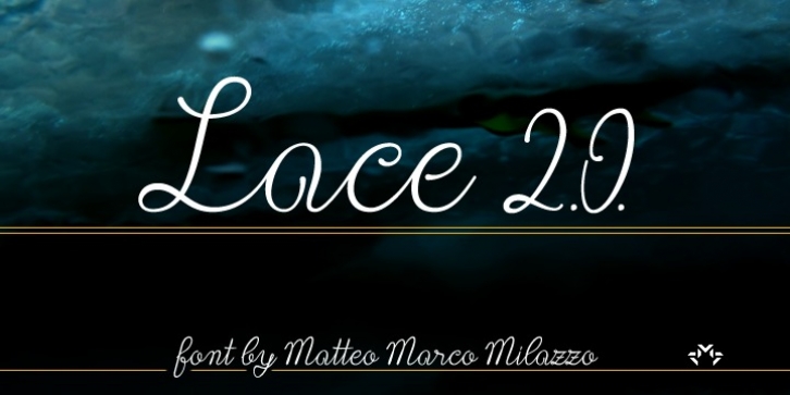 Lace 2.0 font preview