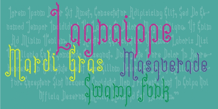 Lagniappe font preview