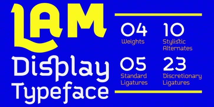 Lam font preview