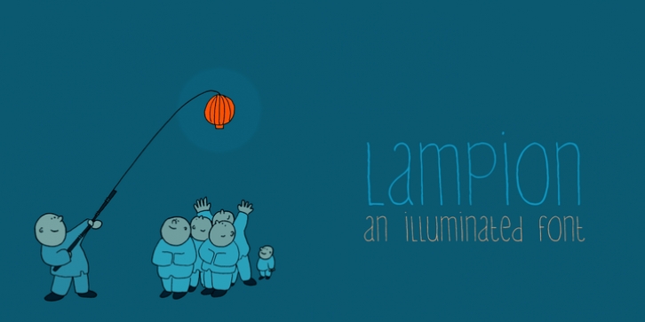 Lampion font preview