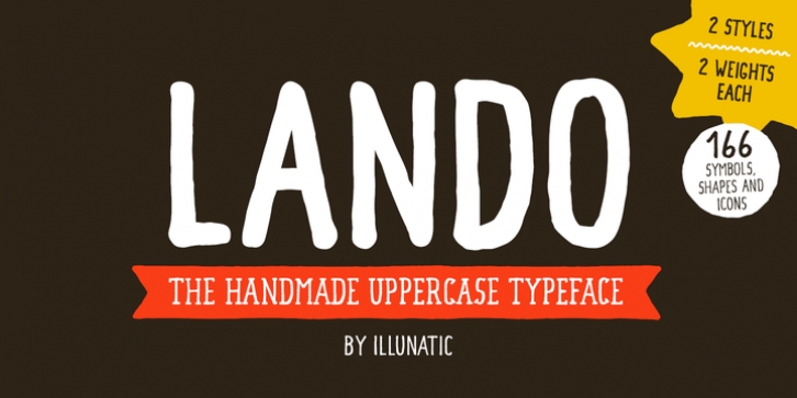 Lando font preview