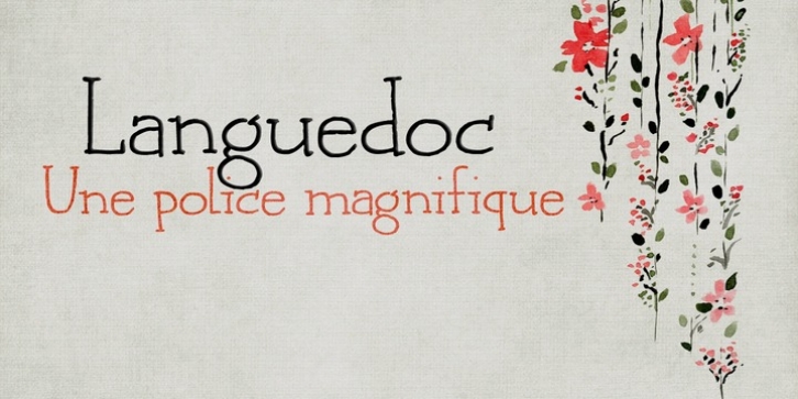Languedoc font preview