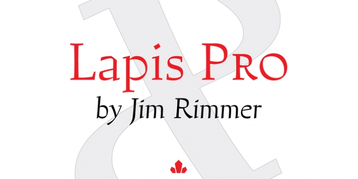 Lapis Pro font preview