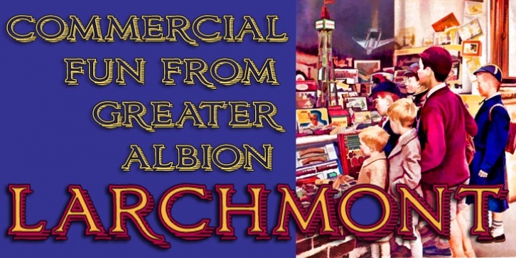 Larchmont font preview