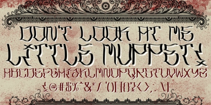 Latos Vocos font preview