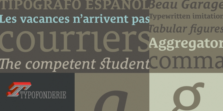 Le Monde Courrier Std font preview