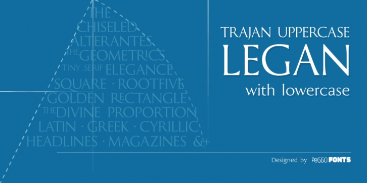 Legan font preview