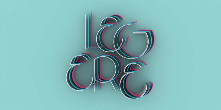 Legere font preview