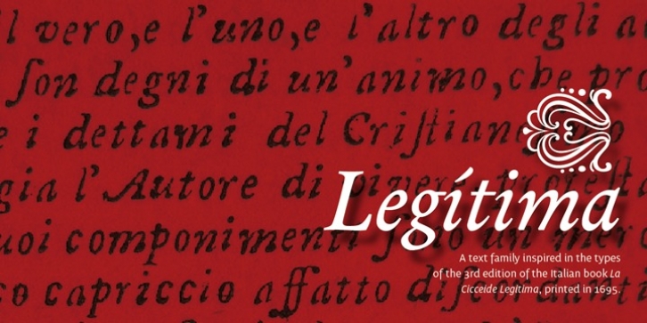 Legitima font preview