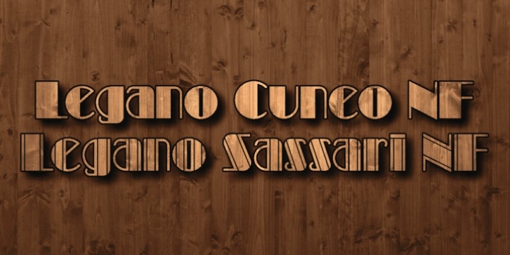 Legnano font preview