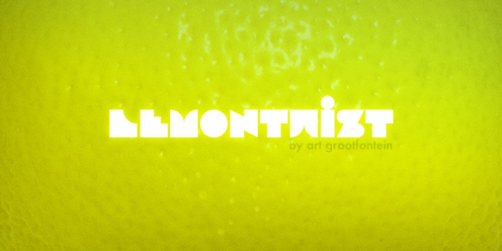 Lemon Twist font preview