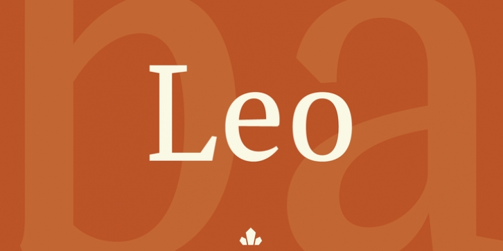 Leo font preview