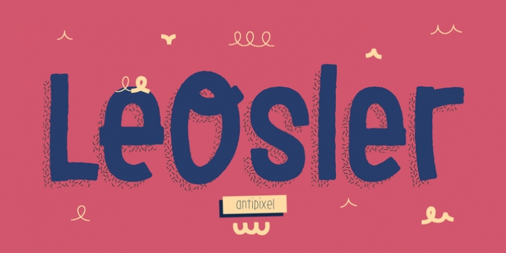 LeOsler font preview