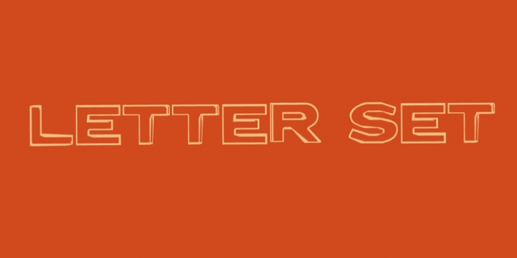 Letter Set font preview