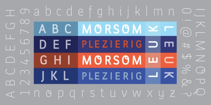 Leuk font preview