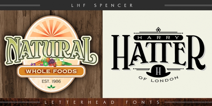 LHF Spencer font preview