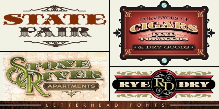 LHF State Fair font preview