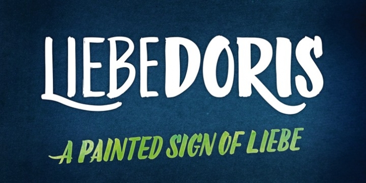 LiebeDoris font preview