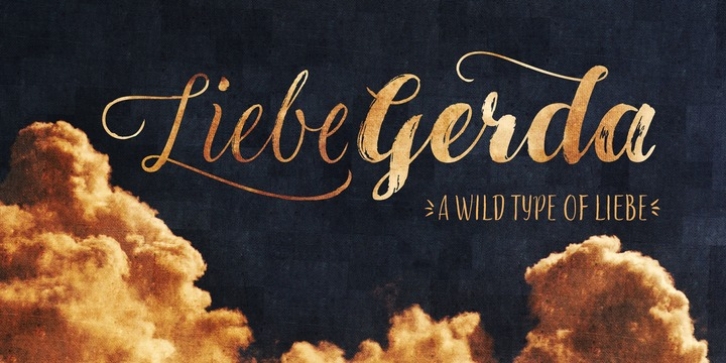 LiebeGerda font preview