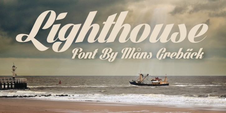 Lighthouse font preview