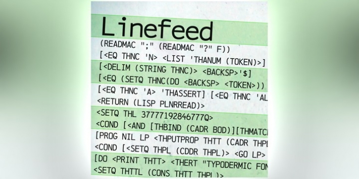Linefeed font preview