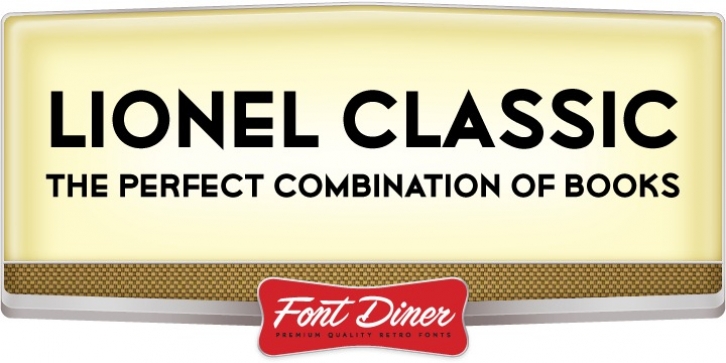 Lionel Classic font preview