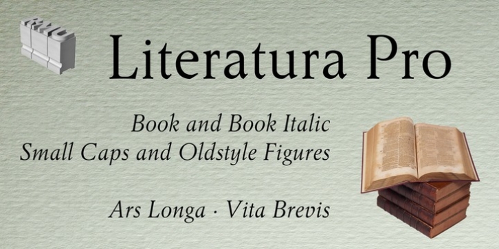 Literatura Pro font preview