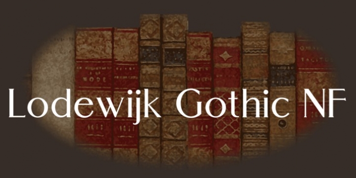 Lodewijk Gothic NF font preview