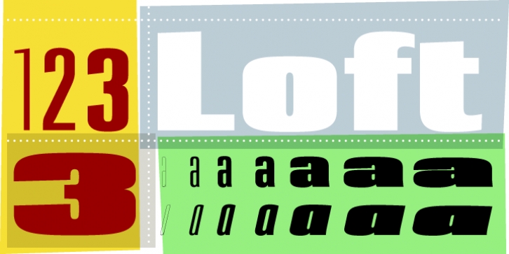 Loft font preview