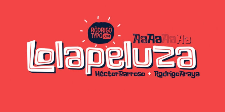 Lolapeluza font preview