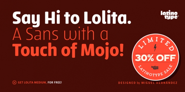 Lolita font preview