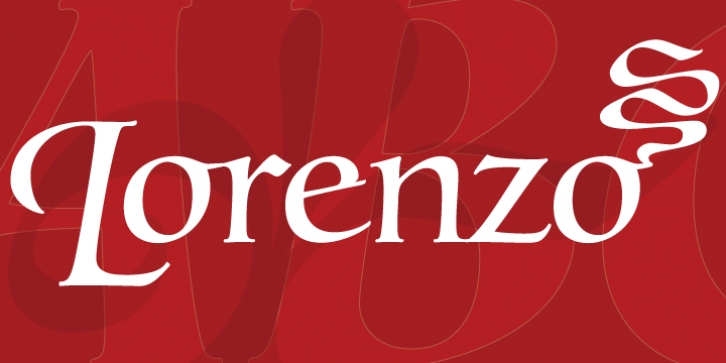 Lorenzo font preview