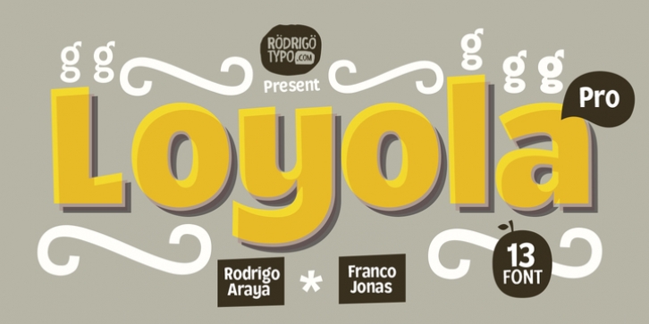 Loyola Pro font preview