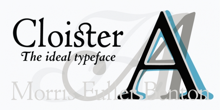 LTC Cloister font preview