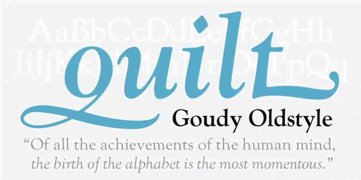 LTC Goudy Oldstyle font preview