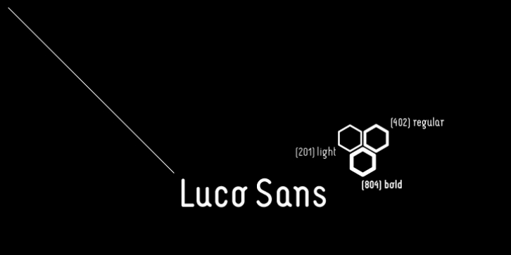 Luco Sans font preview