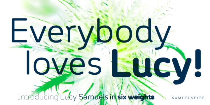 Lucy Samuels font preview