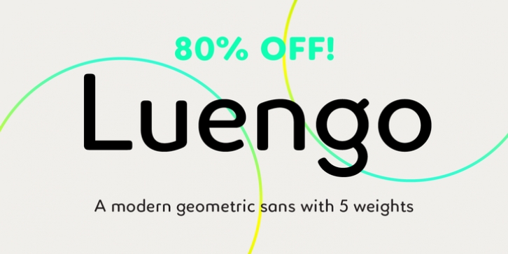 Luengo font preview