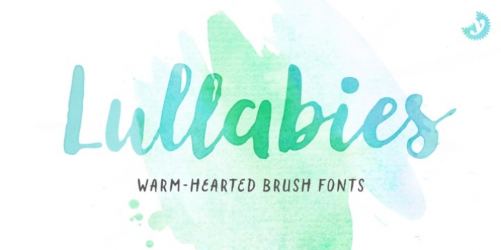 Lullabies font preview